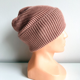 VARELLA Merino Beanie 100% Baby Merino 49 Pustynna Róża