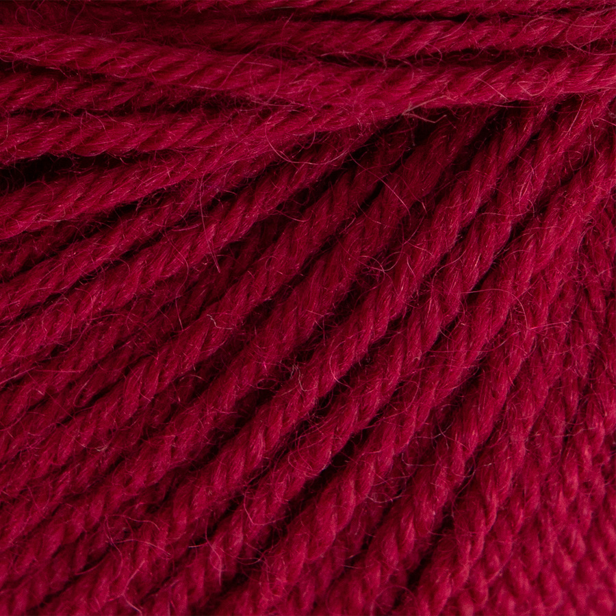 Włóczka GaboWool Baby Alpaca 1216 Burgundowa Czerwień
