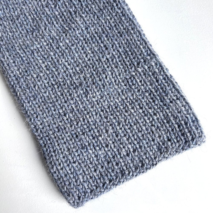 KIARA Alpaca Beanie 100% 9021 Mgła