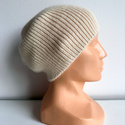 HELEN Beanie 100% Alpaca 100 Ecru