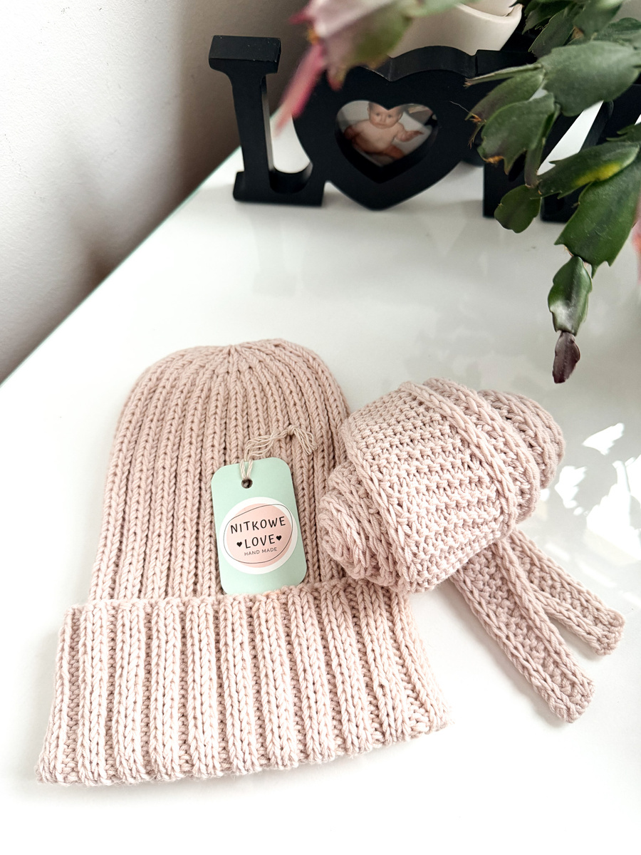 Słodki szalik, apaszka baby merino Nitkowe Love 59 Pszeniczny