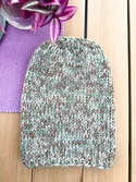 38 Oliwka – czapka smerfetka z baby merino zimowa, ręcznie robiona