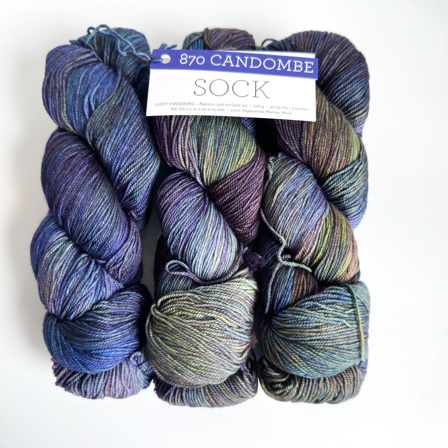 Włóczka skarpetkowa Malabrigo SOCK SW870 CANDOMBE