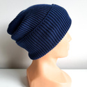 VARELLA – czapka merino beanie wywijana 33 jaskrawoniebieski 100% baby merino