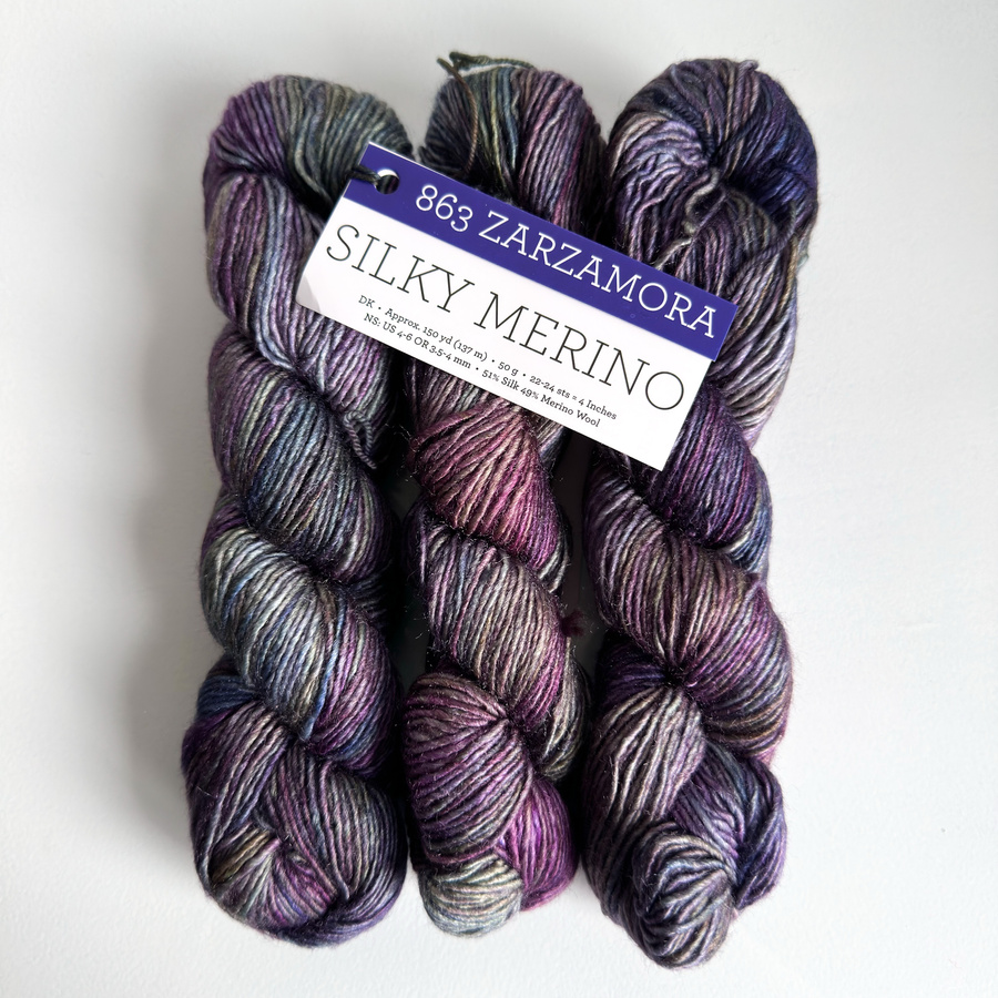 Włóczka Malabrigo SILKY MERINO SM863 ZARZAMORA