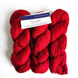 Włóczka skarpetkowa Malabrigo SOCK SW611 RAVELRY RED