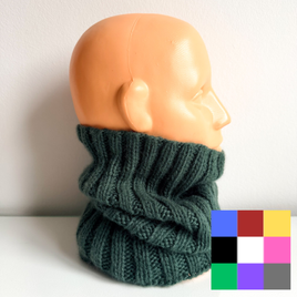 Wełniany KOMIN KASZMIR 100% - WÄHLE EINE FARBE