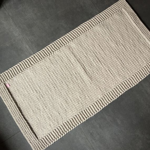 Ręcznie robiony Dywan ze sznurka bawełnianego MARIA