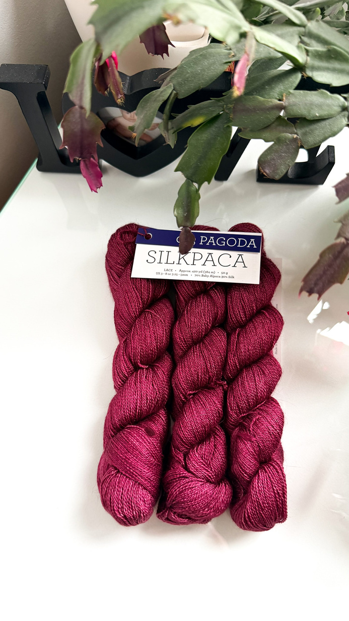 Ręcznie farbowana włóczka Malabrigo SILKPACA SA023 Pagoda