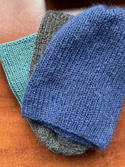 Czapka wełniana NANA 100% Baby Merino 47 Morze Północne
