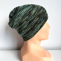 VARELLA 2.0 – czapka beanie z wełny merino 3265 Forest Night, cienka, przejściowa