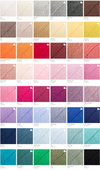 Chusta gładka, symetryczna, 100% Baby merino 46 Herbaciany Róż