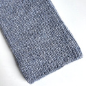 KIARA Beanie-Mütze aus 100% Alpaka 9021 Mgła