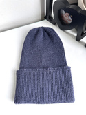 HELEN Alpaca Beanie 4305 ciemny indygo