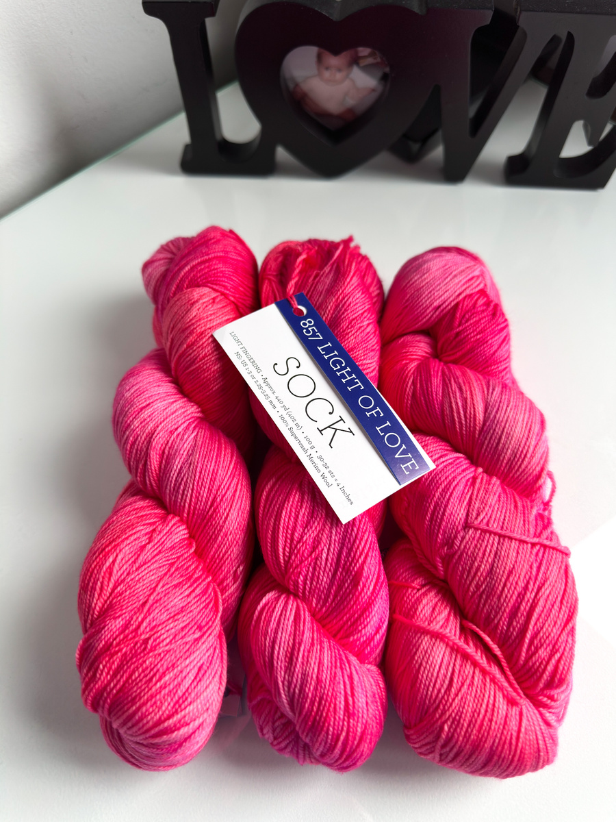 Włóczka skarpetkowa Malabrigo SOCK SW857 LIGHT OF LOVE