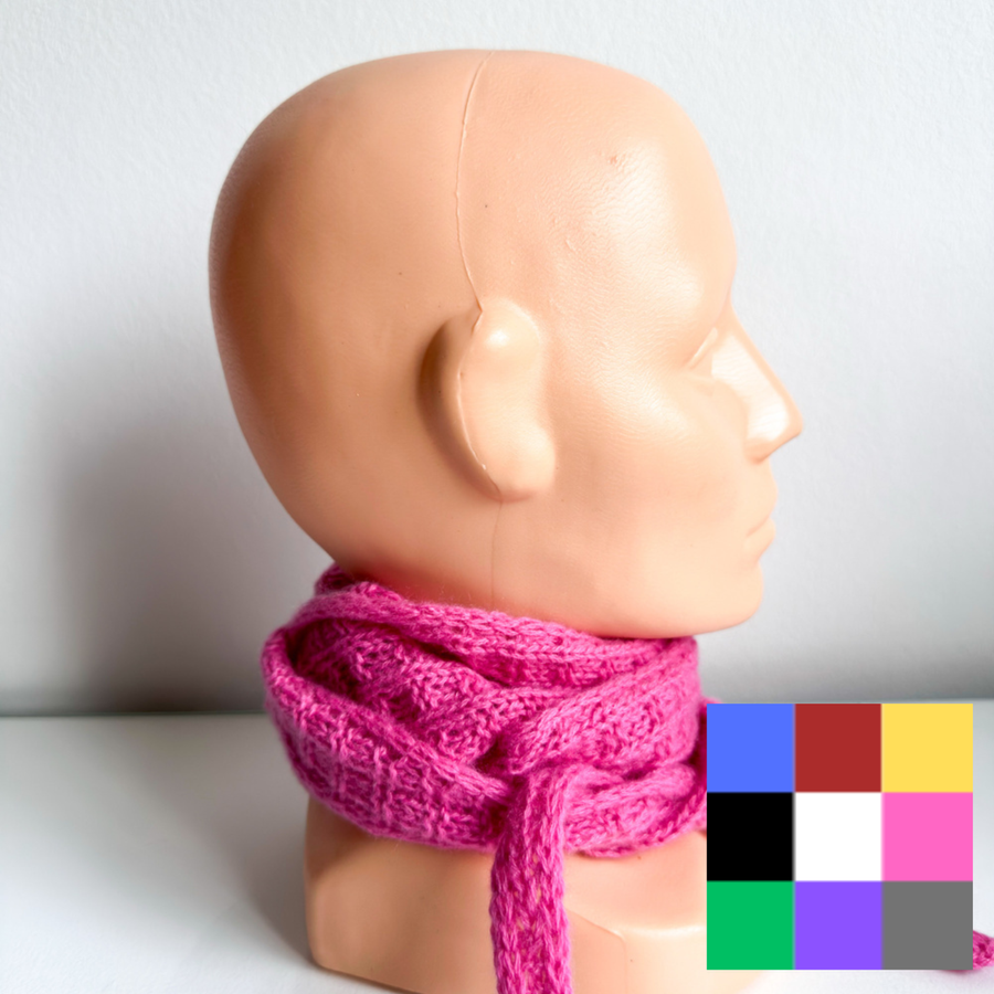 Wełniany KOMIN KASZMIR 100% - WÄHLE EINE FARBE