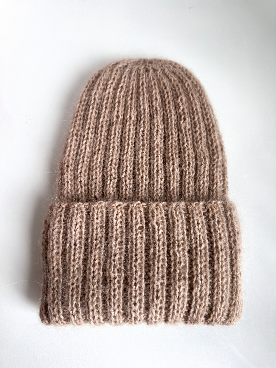 MARGARET Handmade Alpaca Beanie 2020/54 piaskowy jasny