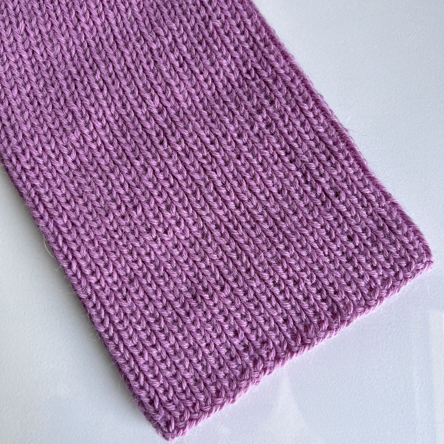 KIARA Beanie-Mütze aus 100% Alpaka 3720 Mittelrosa