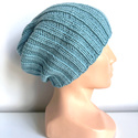 HELLI – czapka zimowa merino damska 100% baby merino 10 Turkusowy Jasny