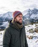 VARELLA – czapka beanie wywijana z wełny, 2802 fioletowo‑różowa, jesienno‑zimowa, damska/męska/dziecięca