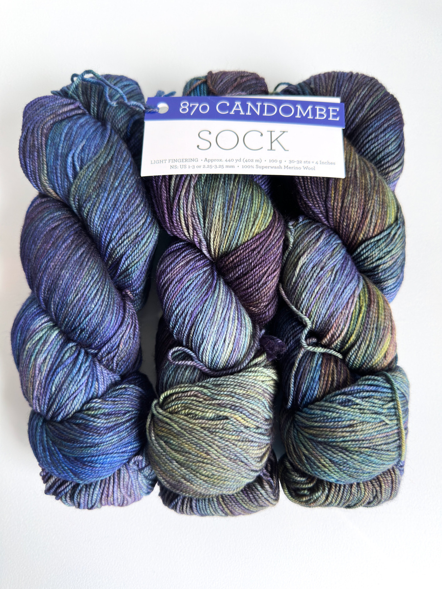 Włóczka skarpetkowa Malabrigo SOCK SW870 CANDOMBE