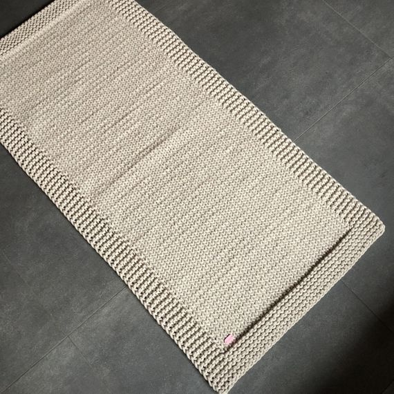 Ręcznie robiony Dywan ze sznurka bawełnianego MARIA