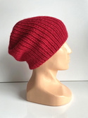 KIARA Beanie-Mütze aus 100% Alpaka 3620 Rot
