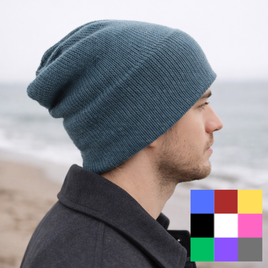SOREN Beanie aus 100 % Baby-Merinowolle – FARBE WÄHLEN