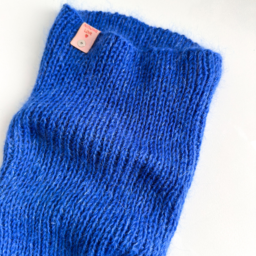 Ręcznie robiony KOMIN AUREA 100% Baby Merino plus moher i jedwab - WYBIERZ KOLOR