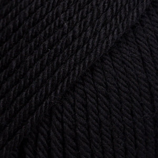 Włóczka Drops DAISY 03 czarny