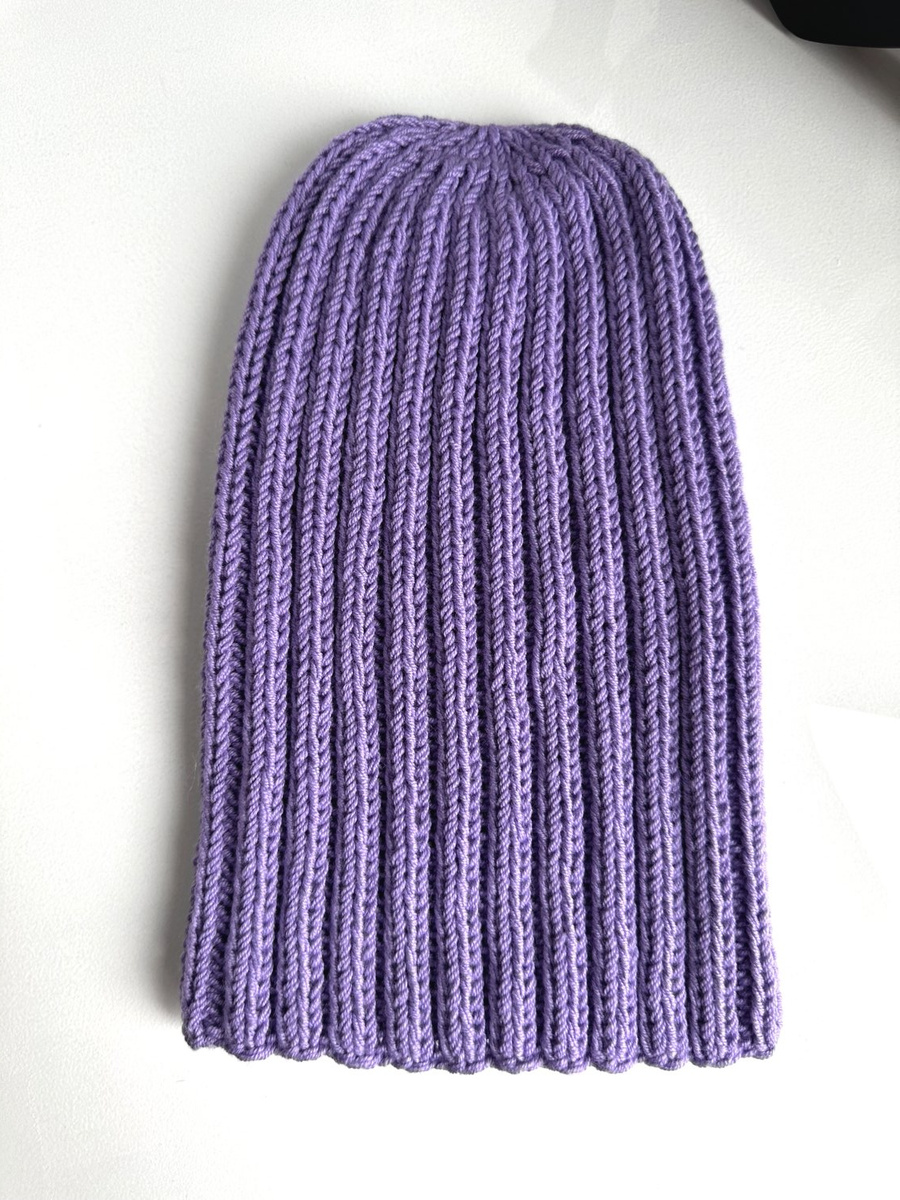 HELLI – czapka zimowa merino damska 14 Fioletowy
