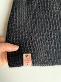 KIARA Beanie-Mütze aus Alpaka 100% Alpaka 8903 Schwarz