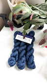 Ręcznie farbowana włóczka Malabrigo SILKPACA SA150 Azul Profundo