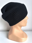 VARELLA Winter-Beanie aus Merinowolle 100% Baby-Merinowolle 21 Schwarz