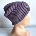 VARELLA Turn-Up Baby Merino Wool Beanie 100% 40 Purple Amethyst