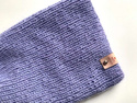 Handmade women's hat AUREA 100% Baby Merino plus mohair and silk 25/11 Lavender