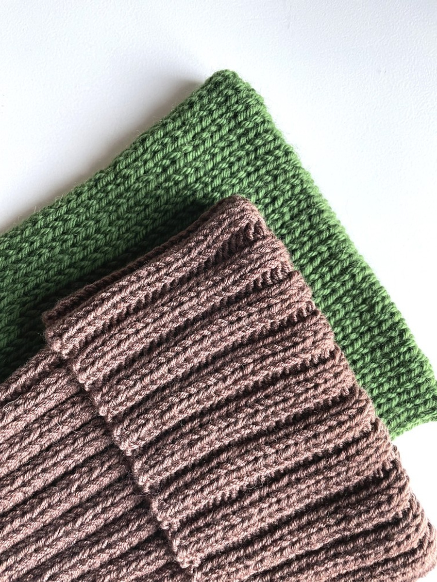 HELLI – czapka beanie z wełny baby merino 52 Czekolada, wywijana, jesienno-zimowa, unisex