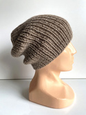 KIARA Alpaca Beanie 100% Alpaca 618 Nugat Beige