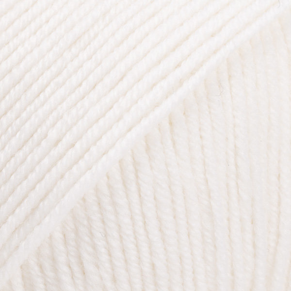 VARELLA – czapka z wełny merino baby merino 01 biały