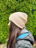 Beanie czapka z wełny merino VARELLA 100% Baby Merino 65 ciemny leśny