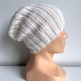 HELLI – czapka zimowa merino damska 100% Baby Merino 01 biały