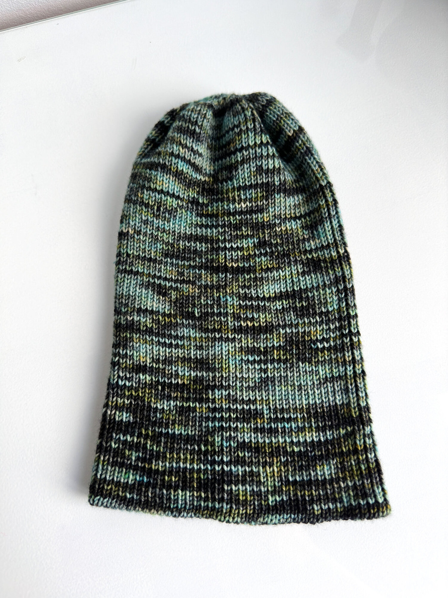 VARELLA 2.0 Beanie-Mütze aus Merinowolle 3265 Forest Night dünn Übergangszeit