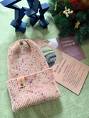 VARELLA Turn-Up Baby Merino Wool Beanie 103 Urodzinowe Confetti 100%