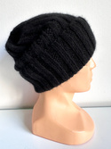 Czapka kaszmirowa 100% MARLA 516 Nero