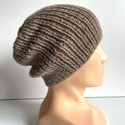 KIARA Alpaca Beanie 100% Alpaca 618 Nugat Beige