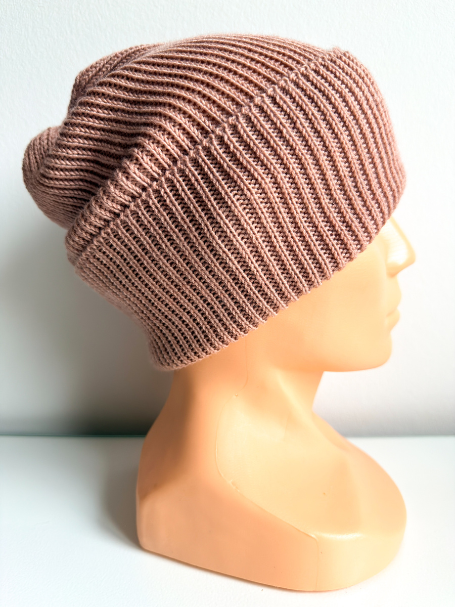 VARELLA Merino Beanie 100% Baby Merino 49 Pustynna Róża