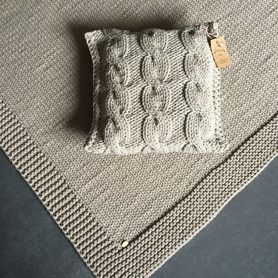 Ręcznie robiony Dywan ze sznurka bawełnianego MARIA