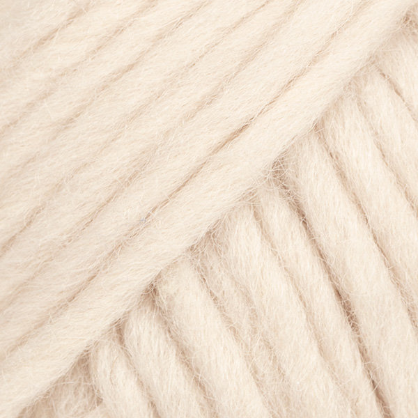 JANKA – gruba czapka zimowa z wełny owczej 102 Marshmallow