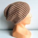 KIARA Alpaca Wool Winter Beanie Camel