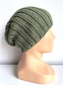HELLI Women's Merino Wool Beanie 100% Baby Merino 38 Olive